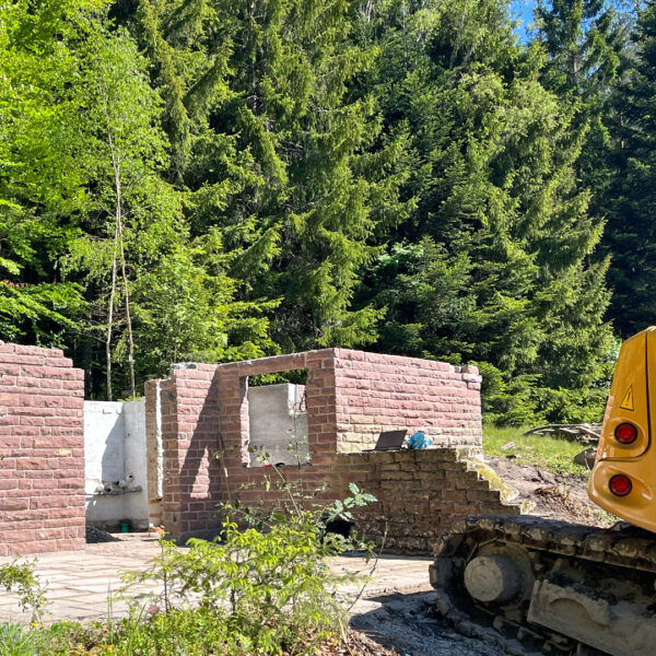 Ferienhaus Schwarzwald Abriss Bestandsgebäude