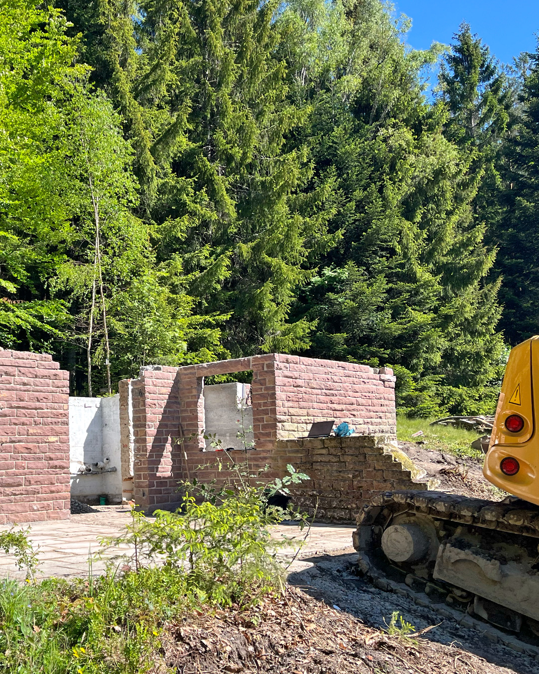 Ferienhaus Schwarzwald Abriss Bestandsgebäude