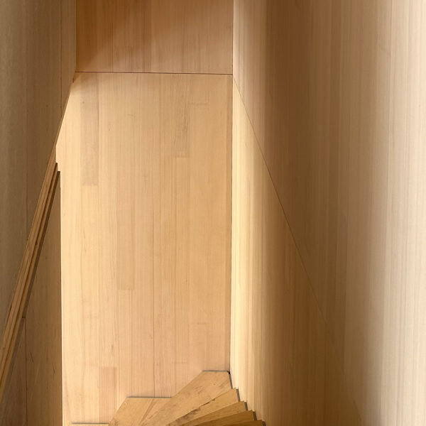 Treppenhaus Holzbauweise