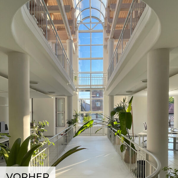 Ansicht Büro vor Umbau