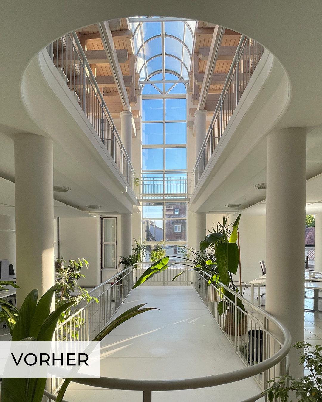 Ansicht Büro vor Umbau
